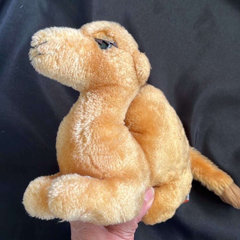 Vtg 1978 Dakin Omar the Camel 8"+Tail~Made in Korea~MCM Stuffed Desert Animal